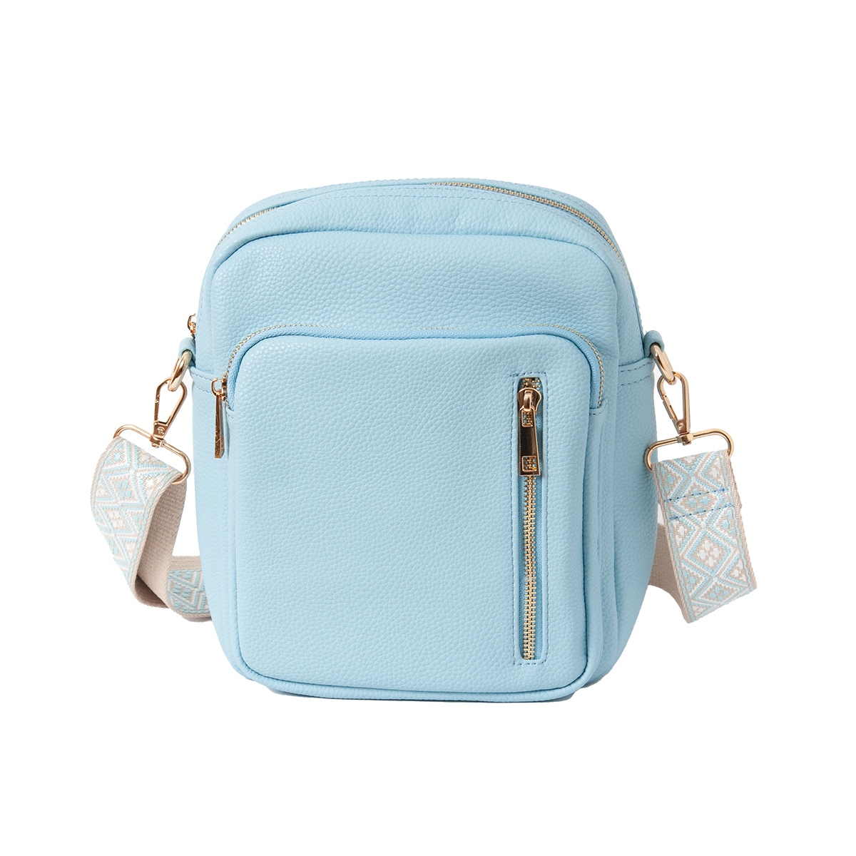 Stor Lysblå Citybag NY