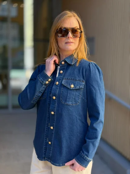 Jakke Gold Denim