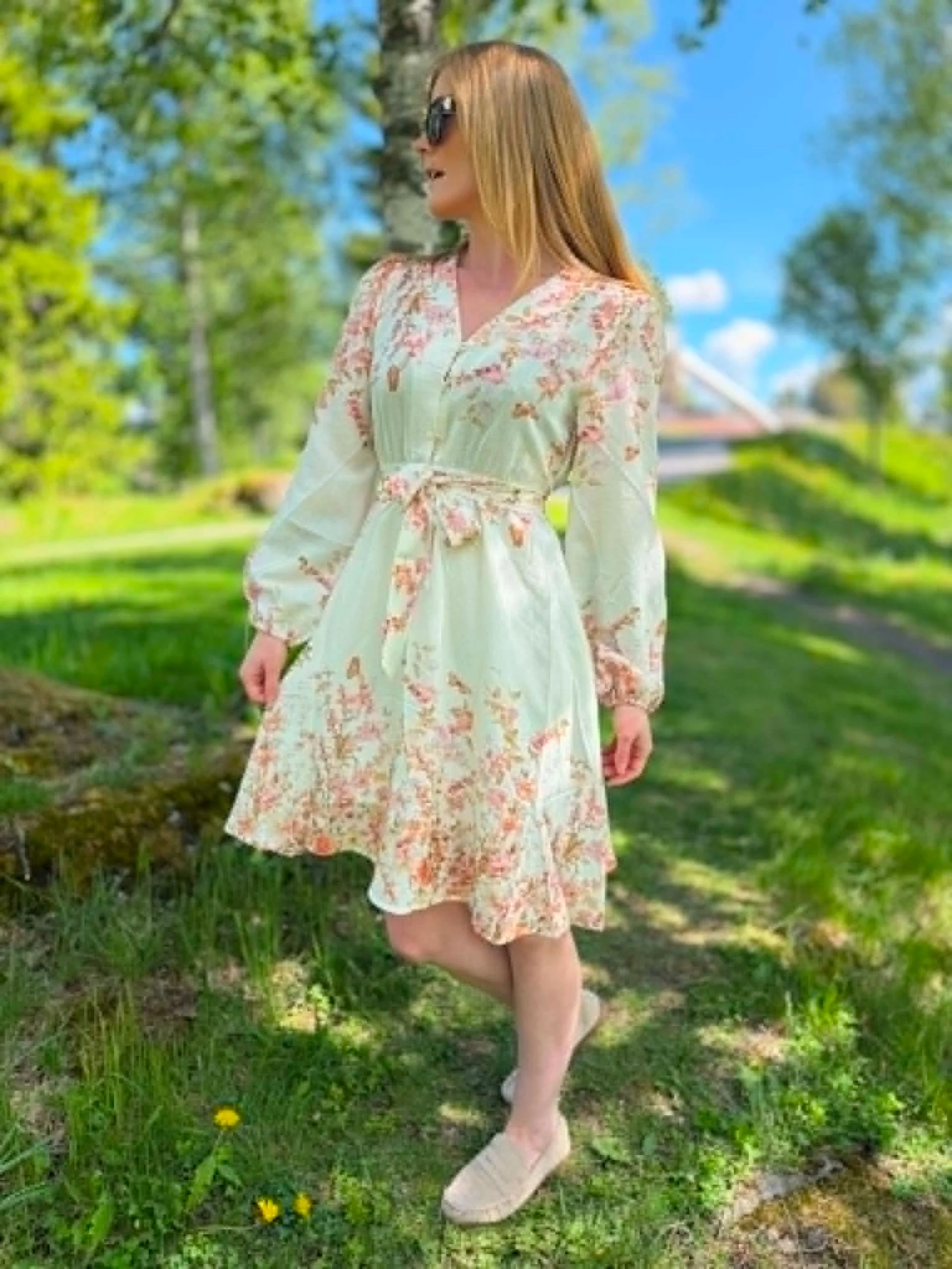 Lia kjole rosa